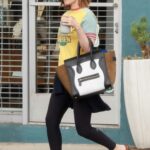 Kate Mara in a Black Leggings Leaves a Pilates Class in Los Feliz