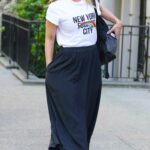 Kelly Ripa in a White Tee Was Seen Out in NYC