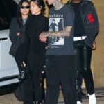 Kourtney Kardashian in a Black Turtleneck Was Seen Out with Travis Barker in Los Angeles