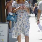 Nicky Hilton in a White Floral Dress Was Seen Out in New York