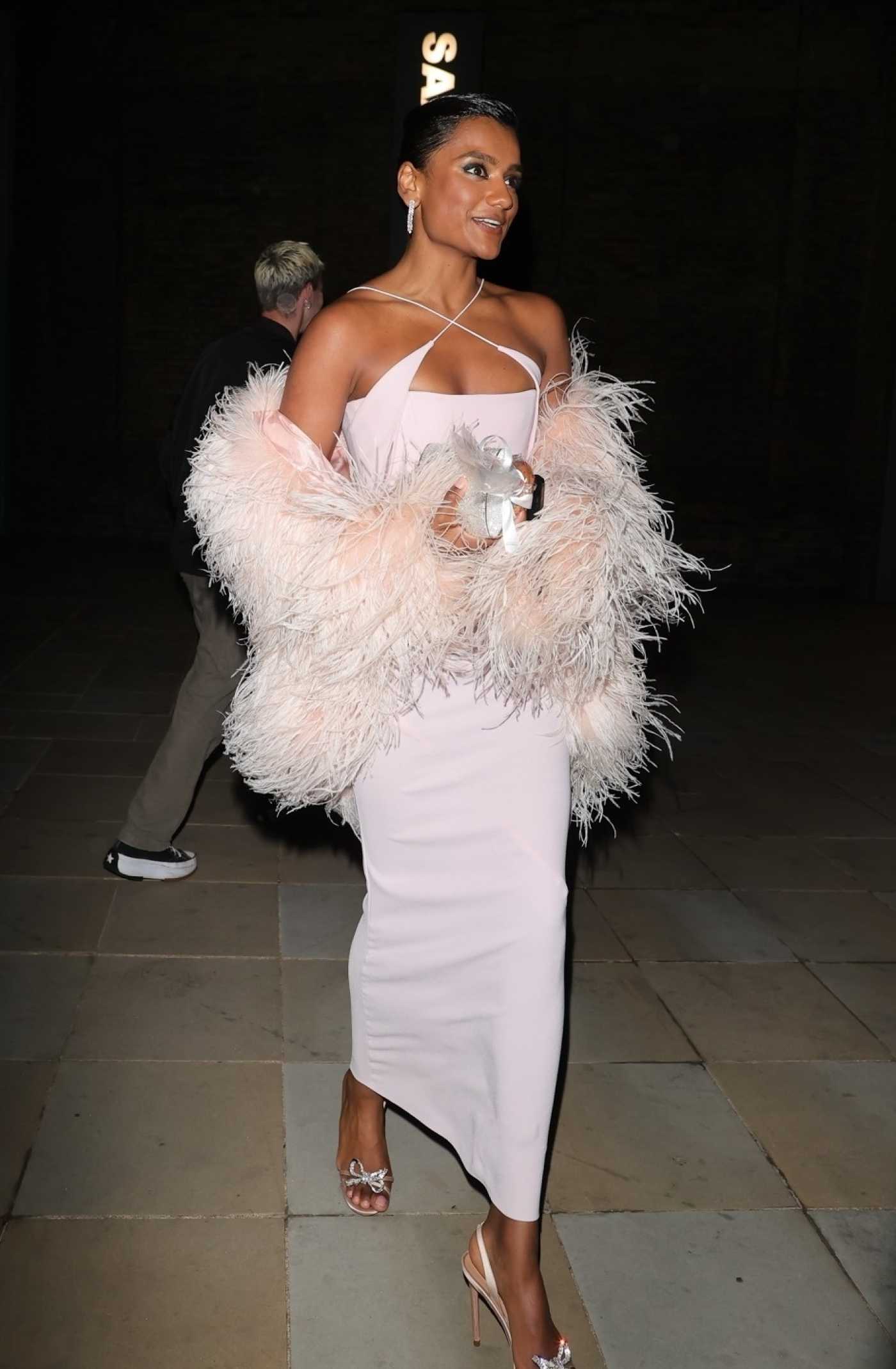 Simone Ashley Attends Opening of Tiffany and Co.’s Brand Exhibition