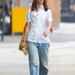 Sofia Coppola in a White Shirt Was Seen Out in New York
