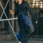 Tessa Thompson in a Black Skirt Was Seen Out in New York