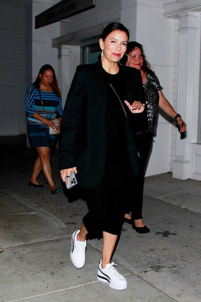 Eva Longoria in a Black Blazer