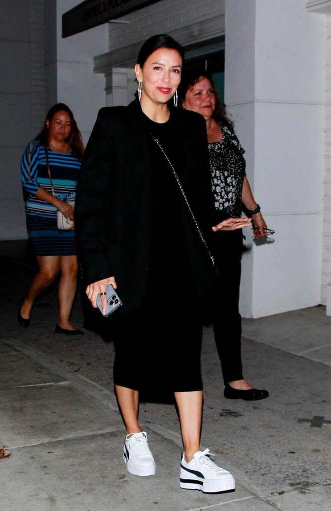 Eva Longoria in a Black Blazer