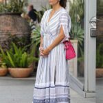 Eva Longoria in a White Dress Was Seen Out in Beverly Hills