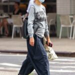 Katie Holmes in a Black Sneakers Was Seen Out in New York