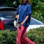 Malia Obama in a Blue Hoodie Was Seen at a Park in Los Angeles