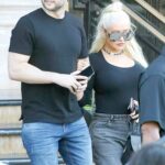 Christina Aguilera Goes Shopping with Matthew Rutler During Their Holiday in France 08/01/2022
