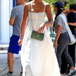 Kelly Rowland in a White Dress Was Seen Out in Los Angeles