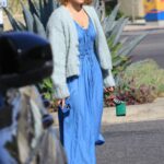Rumer Willis in a Blue Dress Was Seen Out in Los Angeles