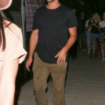 Taylor Lautner in a Black Tee Was Seen Out in Malibu