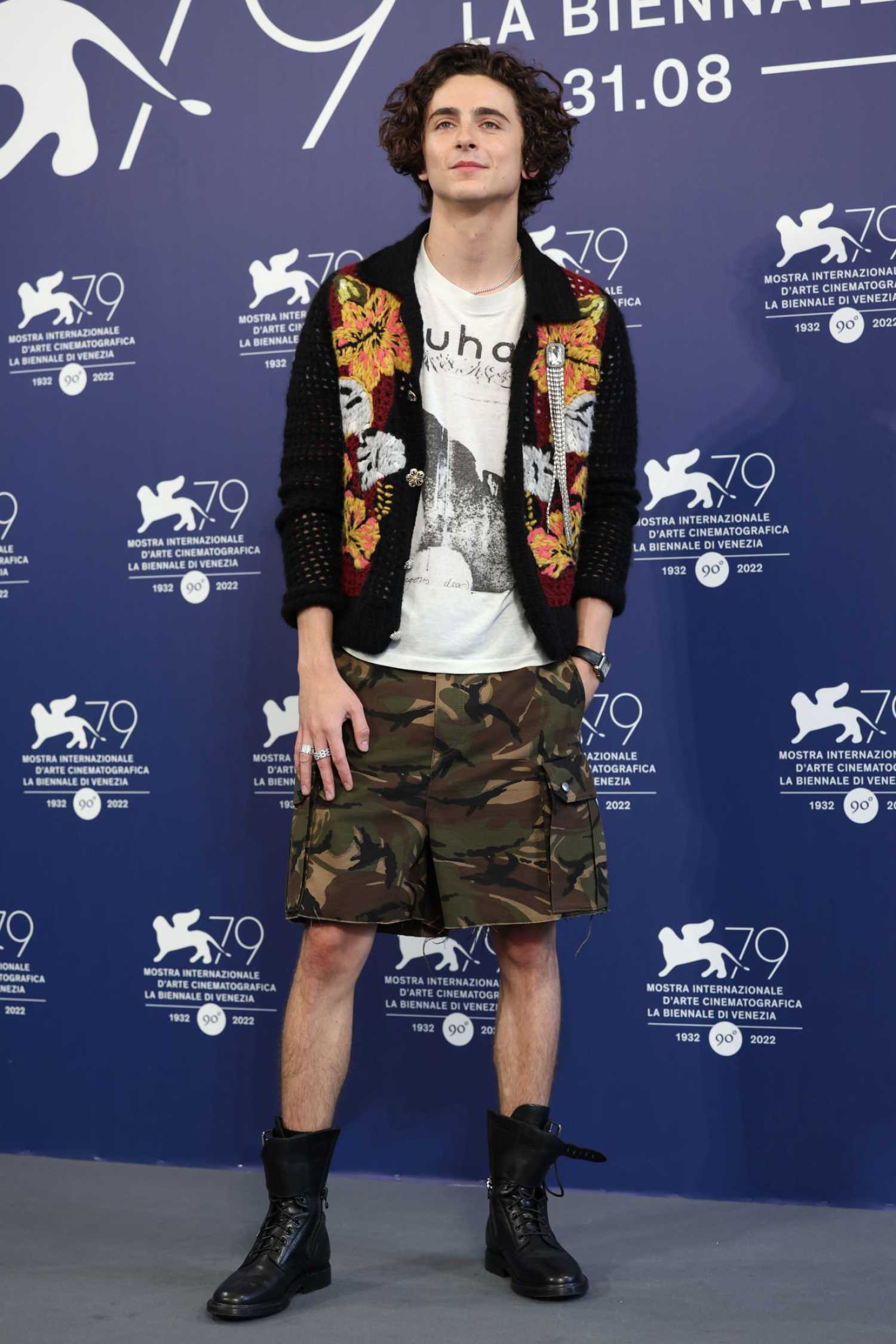 Timothee Chalamet Attends the Bones and All Premiere at the 79th Venice ...