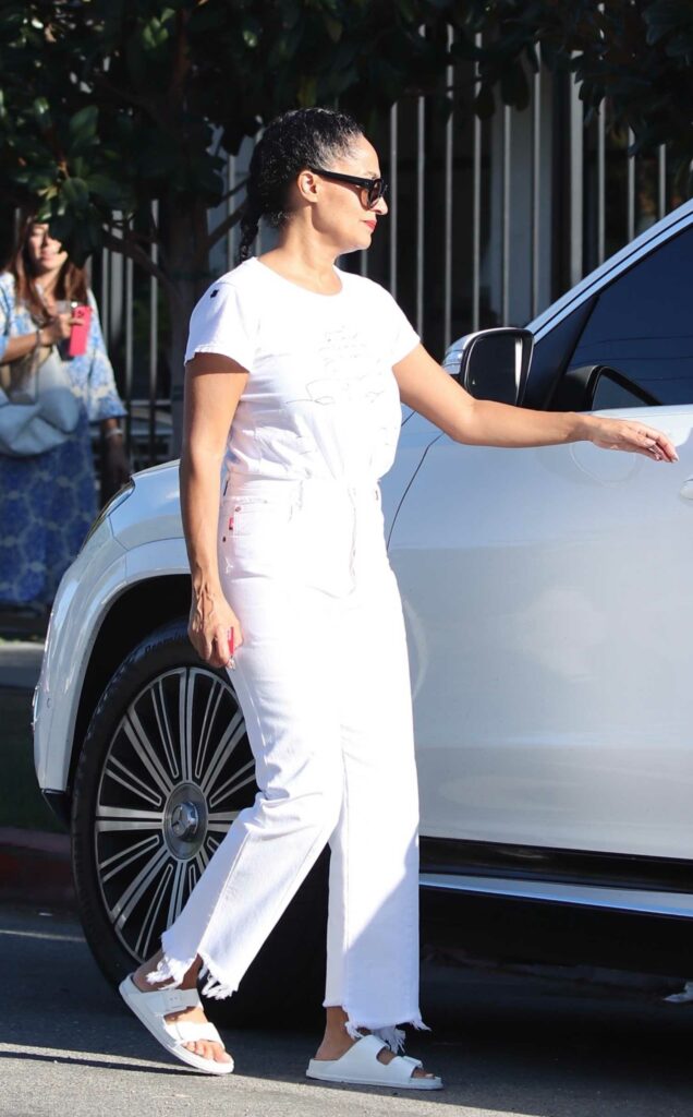 Tracee Ellis Ross in a White Tee