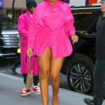 Megan Thee Stallion in a Pink Outfit Was Seen Out in New York