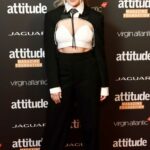 Perrie Edwards Attends the Attitude Awards 2022 at The Roundhouse in London
