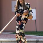 Sofia Vergara in a Patterned Ensemble Was Seen Out in Los Angeles