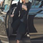 Ashley Benson in a Black Coat Was Seen Out in Los Feliz