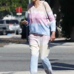 Brigitte Nielsen in a Colorful Sweatsuit Was Seen Out in Los Angeles
