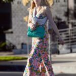 Emma Roberts in a Floral Jumpsuit Was Seen Out in West Hollywood