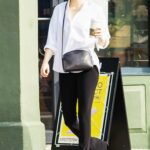Emma Stone in a White Shirt Was Seen Out in New Orleans