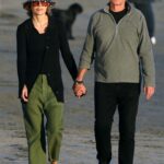 Lisa Rinna in a Black Cardigan Was Seen Out with Harry Hamlin Beverly Hills