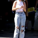Missy Keating in a White Top Was Seen Out in Sydney