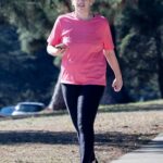 Rebel Wilson in a Pink Tee Steps Out for an Afternoon Hike in Los Angeles