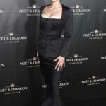 Alexa Demie Attends 2022 Moet and Chandon Holiday Season Celebration at Lincoln Center in New York City