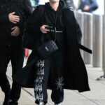 Demi Lovato in a Black Sweatsuit Was Spotted as She Departs New York