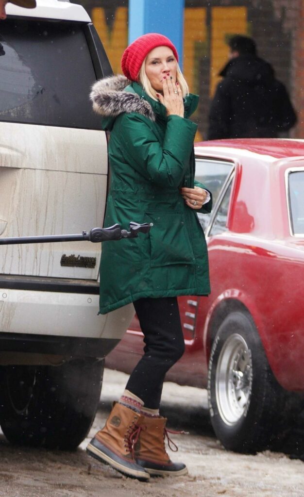 Erinn Bartlett in a Green Jacket