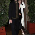 Kesha in a White Cardigan Leaves a Romantic Dinner with Her Boyfriend at Celebrity Hotspot Giorgio Baldi in Santa Monica