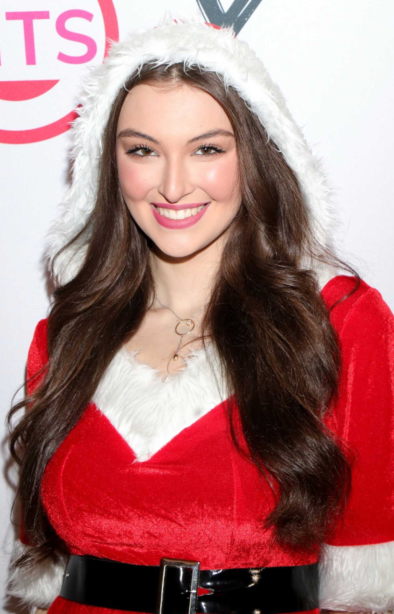 Rachel Pizzolato Attends Tripp Brand and Breaking Hits LA Holiday Music