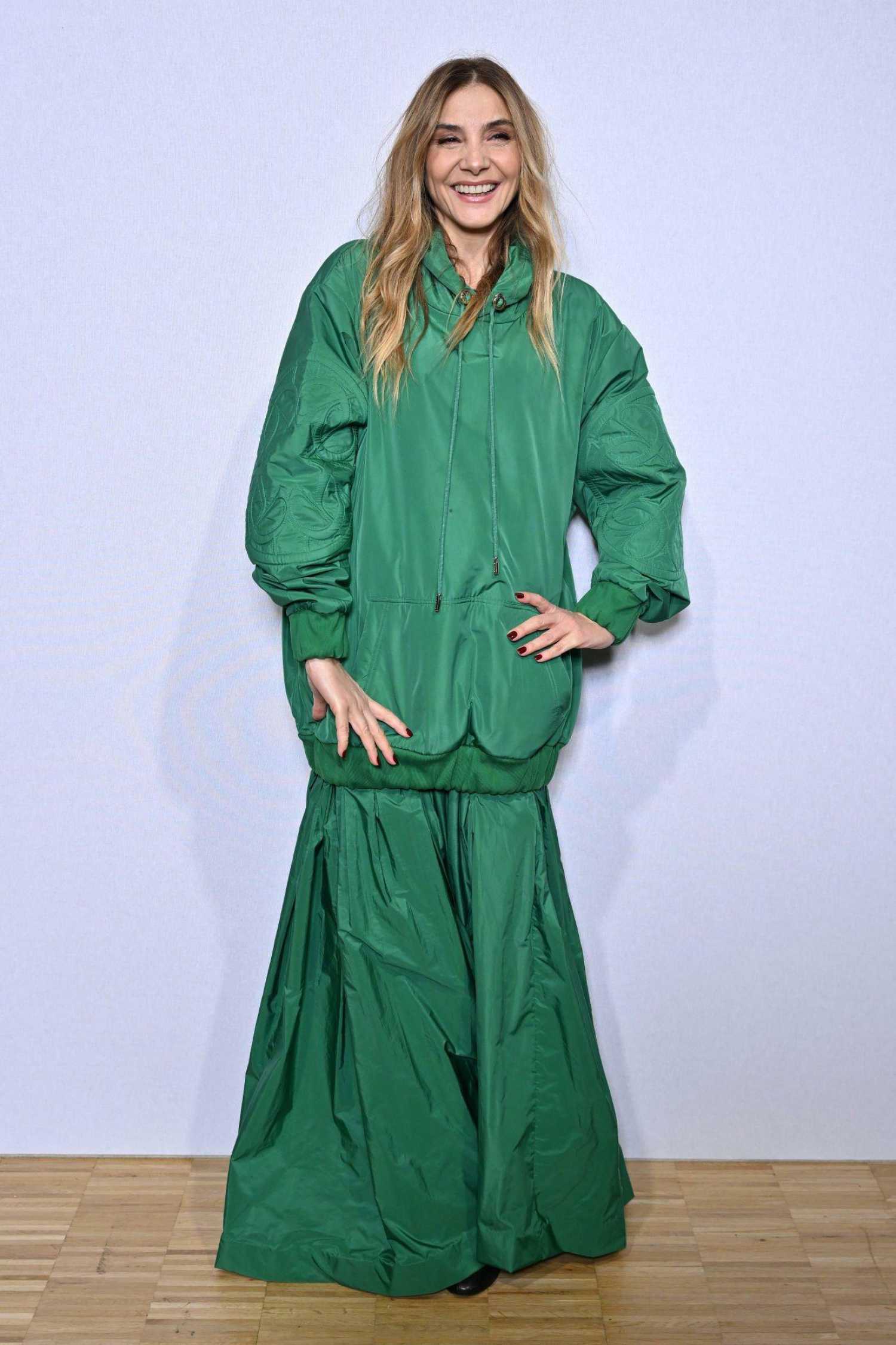 Clotilde Courau Attends the Elie Saab Fashion Show During 2023 Paris