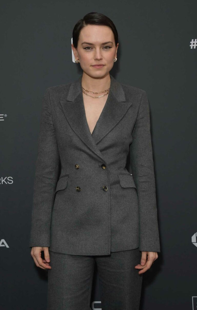Daisy Ridley Attends Sometimes I Think About Dying Premiere During the