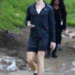 Shawn Mendes in a Black Shorts Was Seen Out in Studio City
