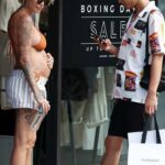 Tina Louise in an Orange Bikini Was Seen Out in Sydney