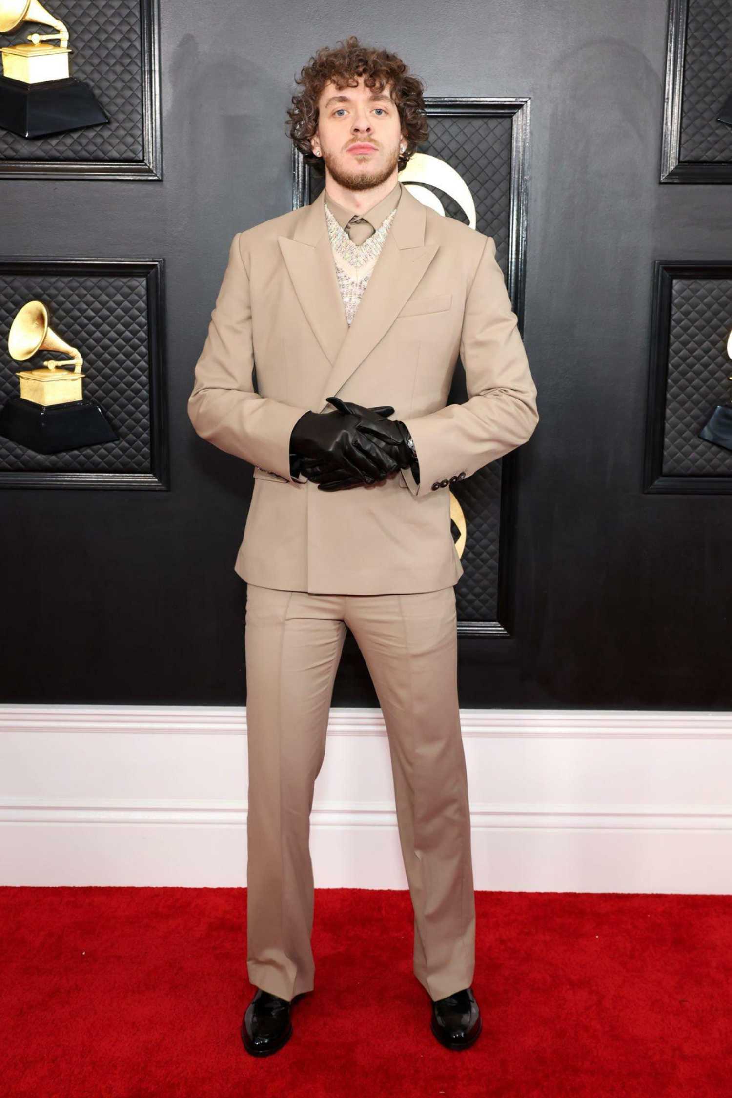 Jack Harlow Attends the 65th Grammy Awards at Arena in Los