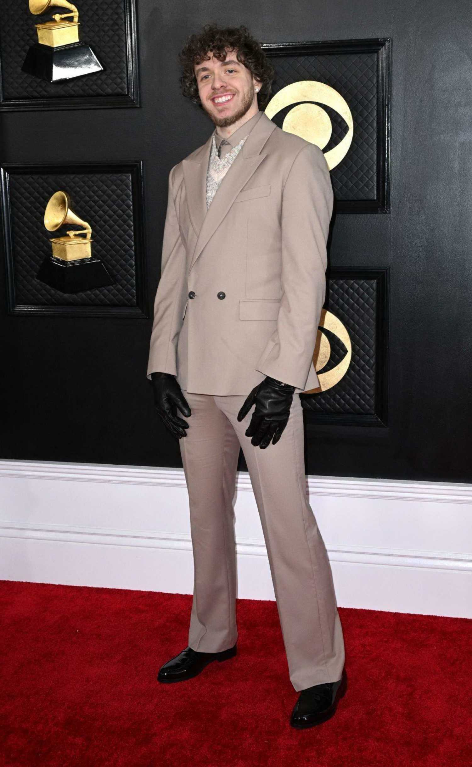 Jack Harlow Attends the 65th Grammy Awards at Arena in Los