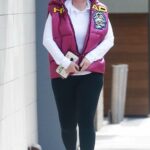 Rebel Wilson in a Pink Puffer Vest Was Seen Out in Los Angeles