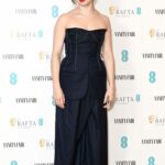 Ruby Stokes Attends 2023 EE British Academy Film Awards Vanity Fair Rising Star BAFTAs Pre-Party in London