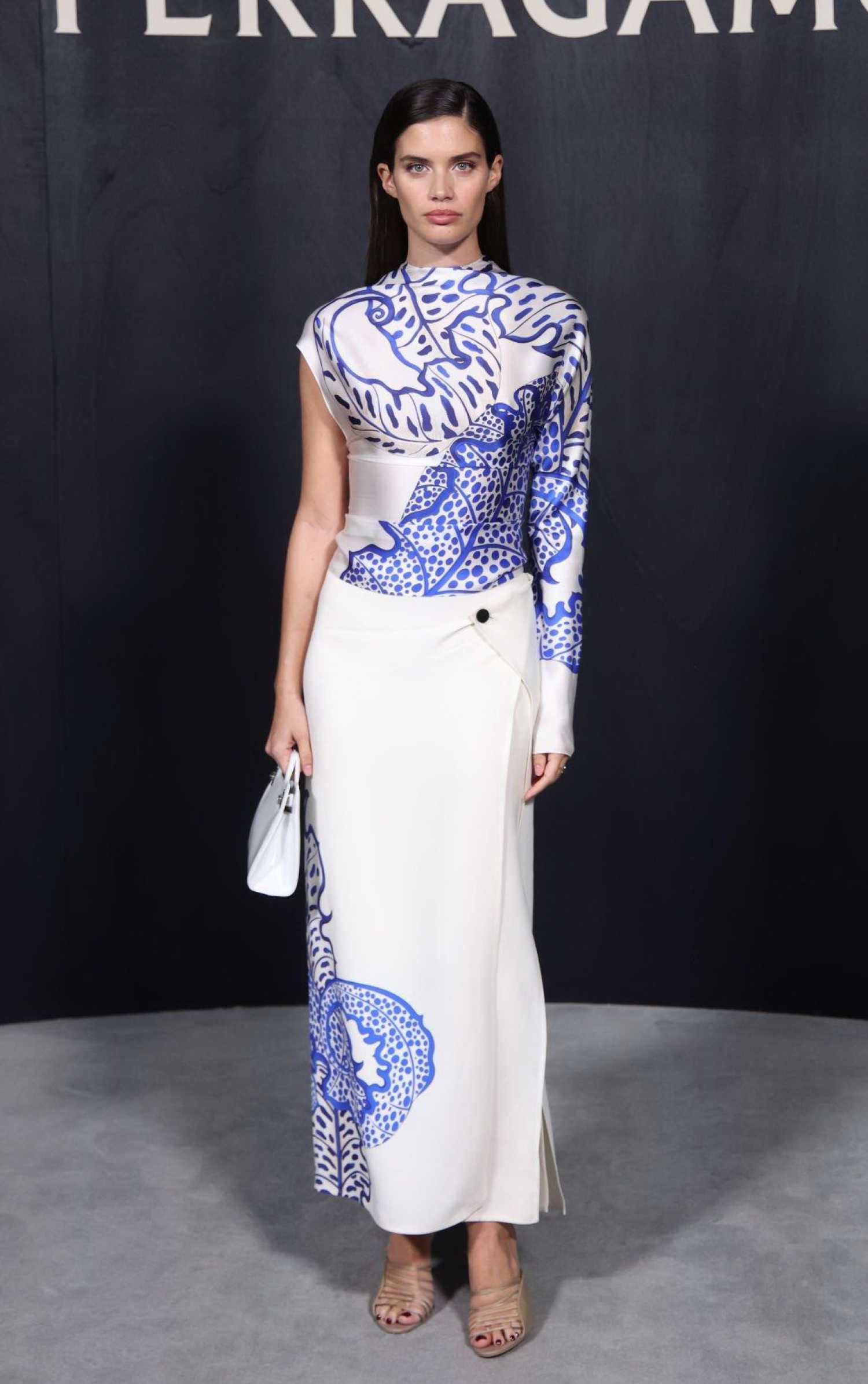 Sara Sampaio Attends the Salvatore Ferragamo Fashion Show During 2023