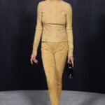 Uma Thurman Attends the Salvatore Ferragamo Fashion Show During 2023 Milan Fashion Week in Milan