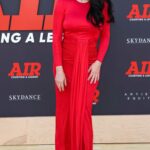 Adriana Lima Attends Amazon Studios World Premiere of Air at Regency Village Theatre in Los Angeles