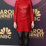 Amy Poehler Attends Carol Burnett: 90 Years of Laughter + Love Birthday Special in Los Angeles