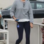 Emma Heming in a Grey Sweater Was Seen Out in Los Angeles