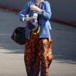 Kate Hudson in an Orange Pants Was Seen Out in Los Angeles