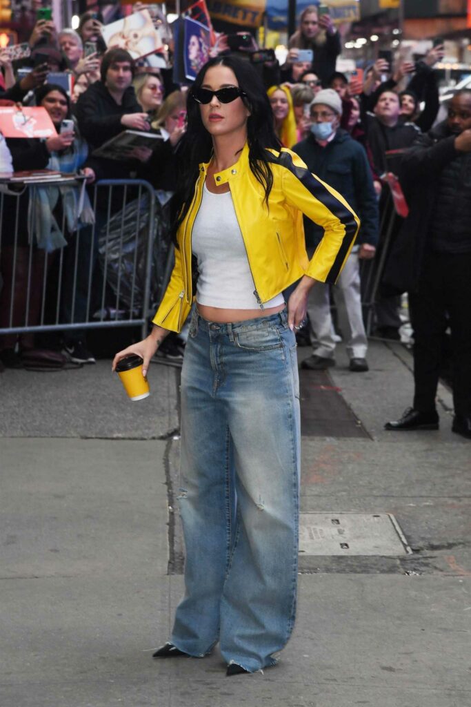 Katy Perry in a Yellow Jacket