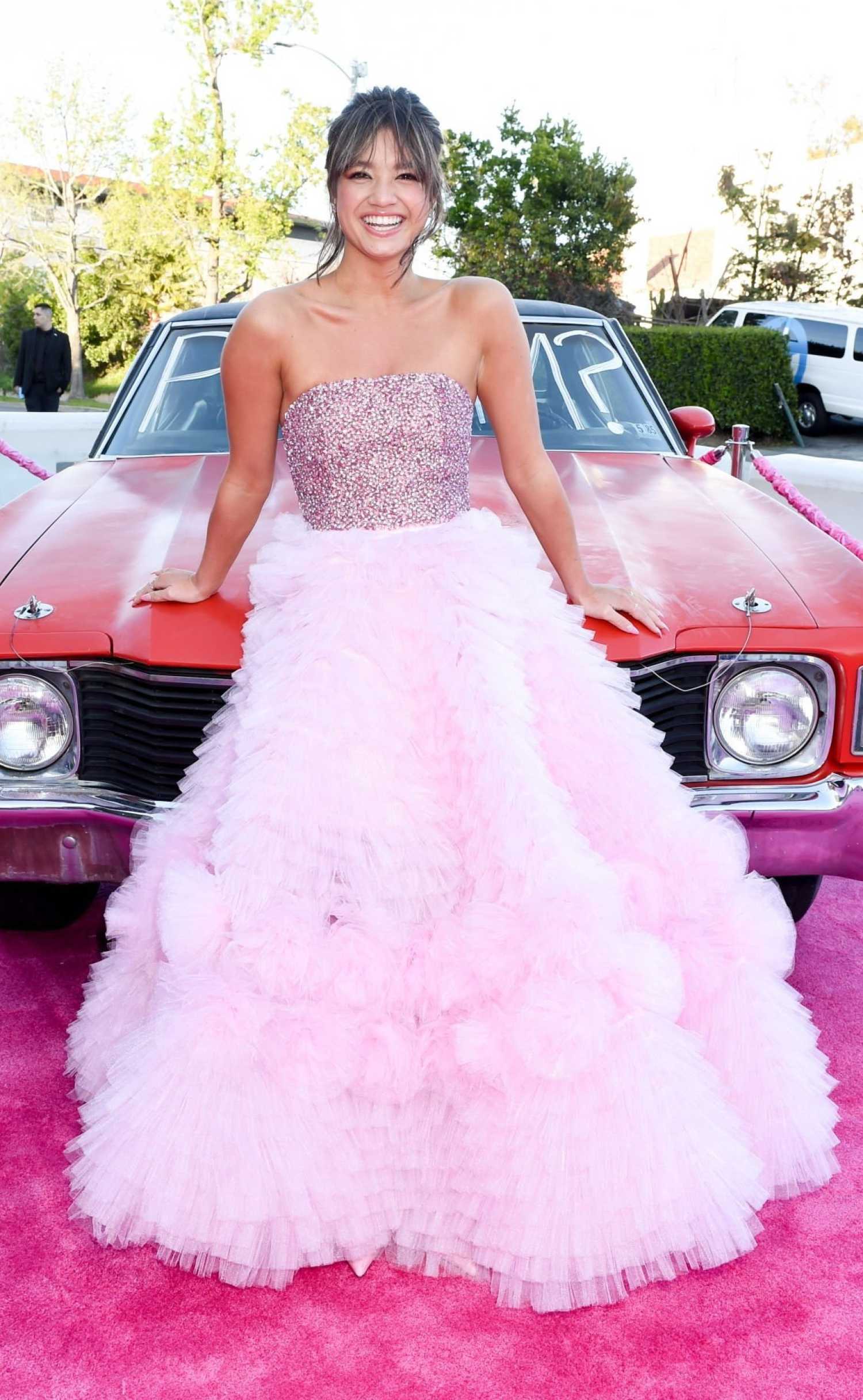 Peyton Elizabeth Lee Attends Prom Pact Premiere at the Wilshire Ebell