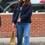 Suri Cruise in a Blue Jacket Was Seen Out in SoHo in New York